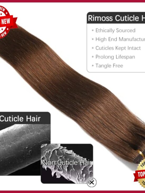 Clip In Human Hair Extensions 14 Inch 130g 7pcs Straight Premium Quality